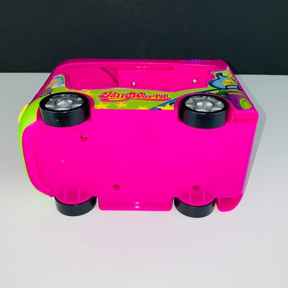 Polly World Rockin Tour Bus Pretend Play Vehicle Kids Playset Toy - Picture 7 of 9